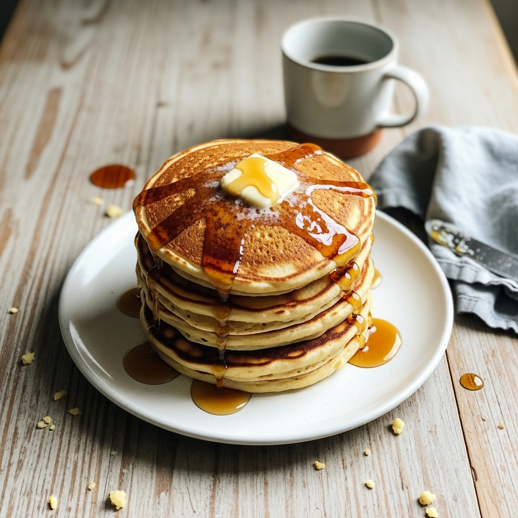 The Secret to Fluffy Buttermilk Pancakes: Tangy & Tender Perfection